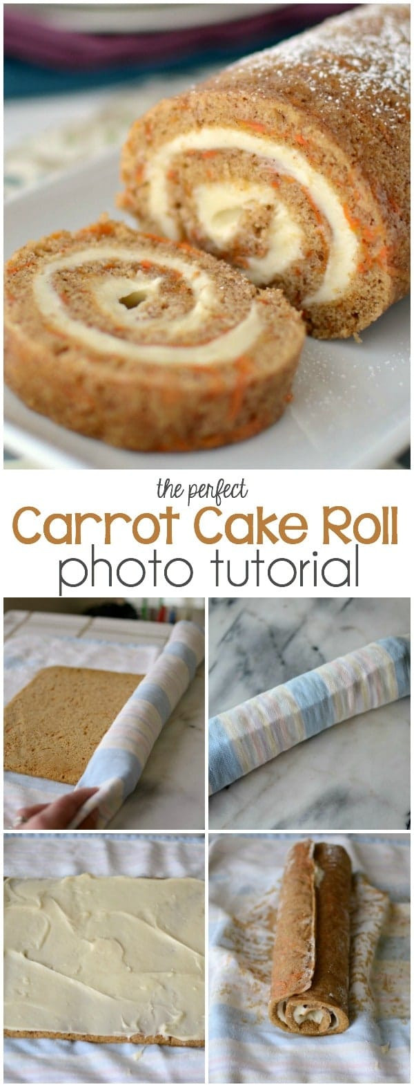 Carrot Cake Roll
 Carrot Cake Roll Crazy for Crust
