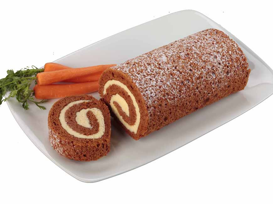 Carrot Cake Roll
 Cake Rolls