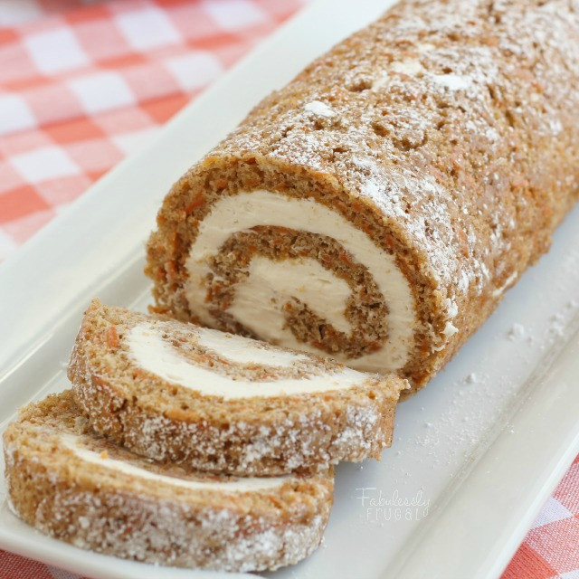 Carrot Cake Roll
 Carrot Cake Roll Recipe Fabulessly Frugal