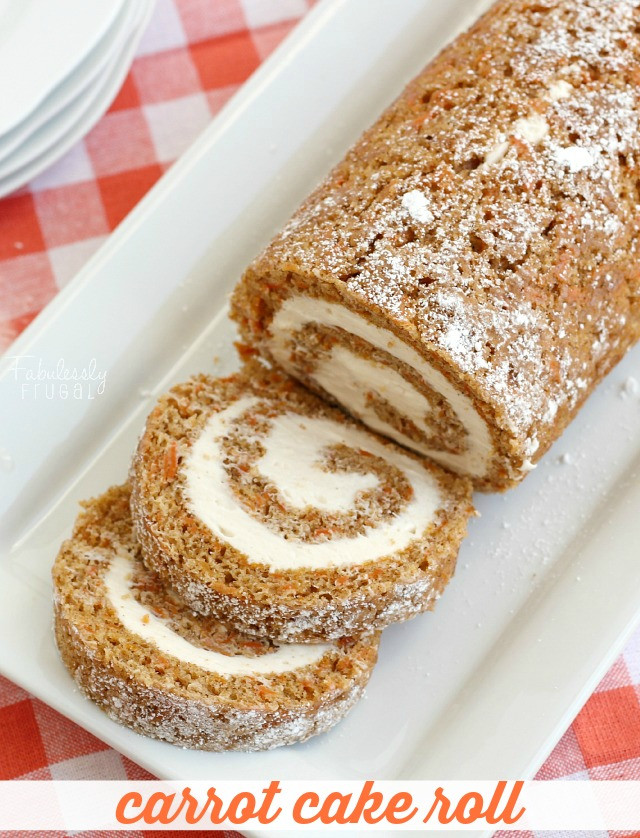 Carrot Cake Roll
 Carrot Cake Roll Recipe Fabulessly Frugal
