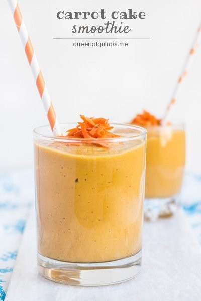 Carrot Cake Smoothie
 301 Moved Permanently