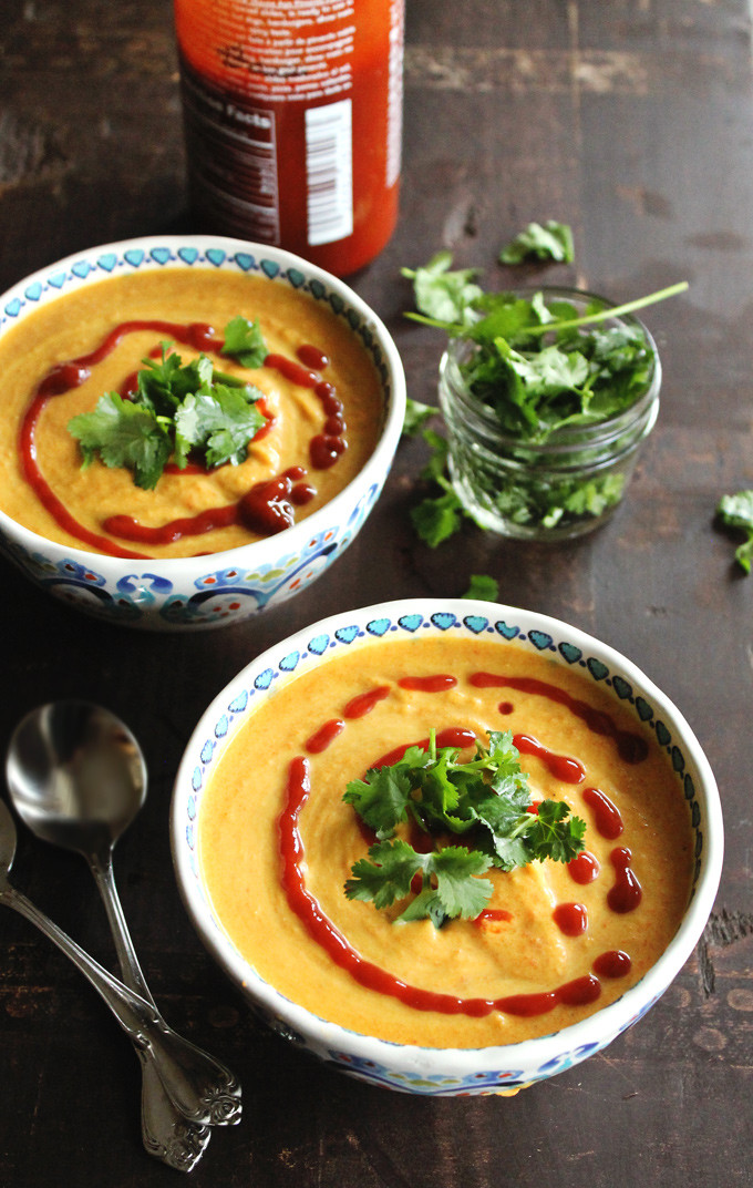 Carrot Coconut Soup
 Spicy coconut carrot soup