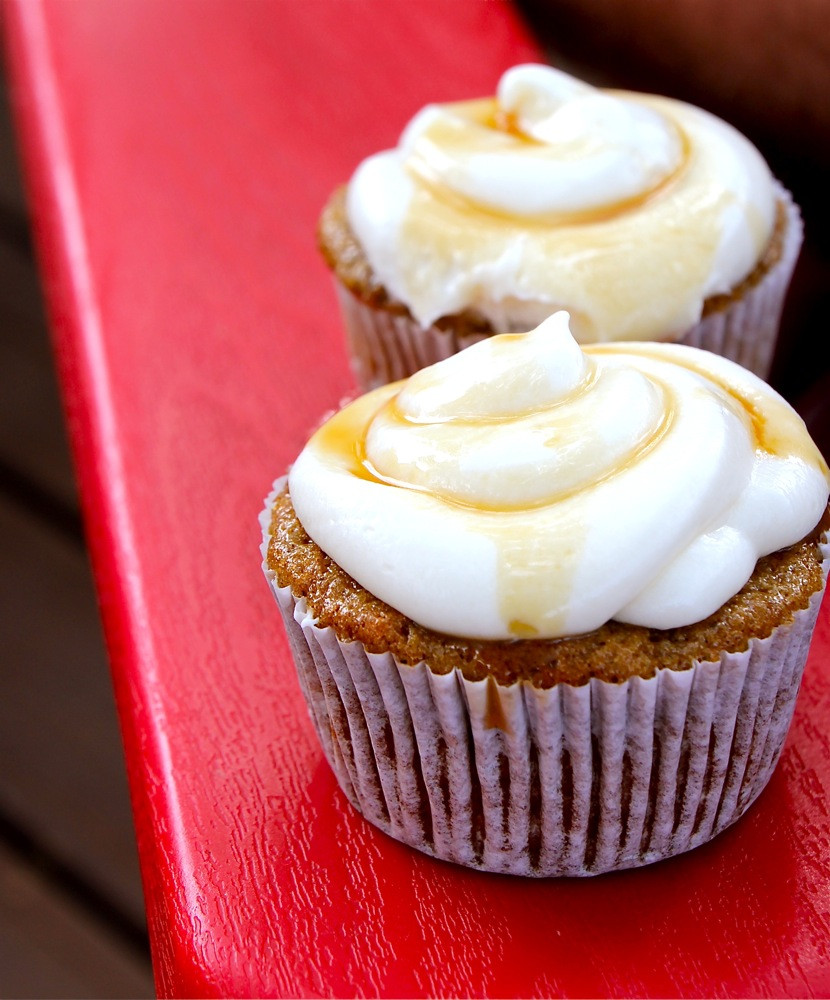 Carrot Cupcake Recipe
 RECIPE Carrot Cupcakes with Caramel Cream Cheese Frosting