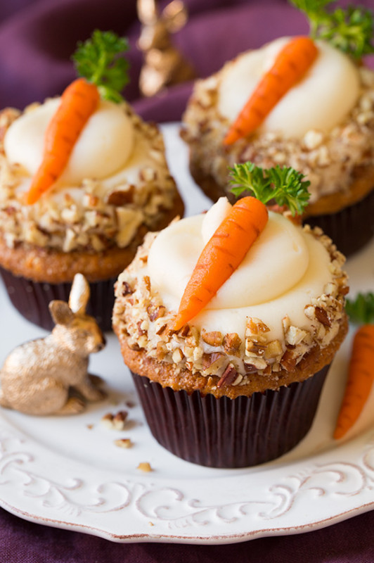 Carrot Cupcake Recipe
 7 sweet recipes for Easter Daily Dream Decor