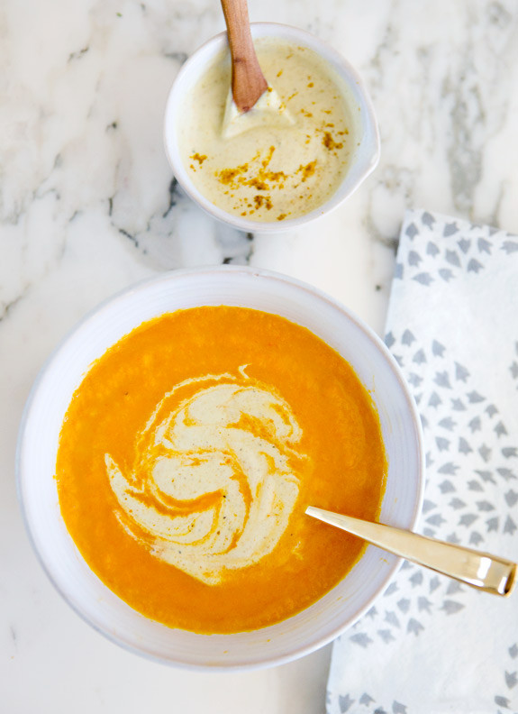 Carrot Ginger Soup Vegan
 carrot ginger soup – two ways – A House in the Hills