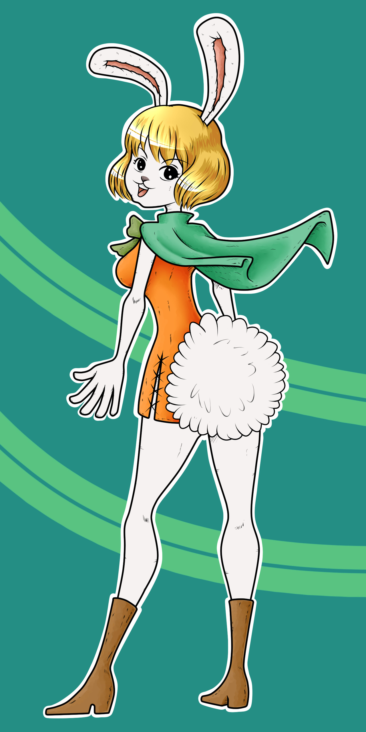 Carrot One Piece
 e Piece Carrot by KarmaFez on DeviantArt