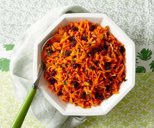 Carrot Raisin Salad
 Grated Carrot and Raisin Salad Moveable Feast Recipe