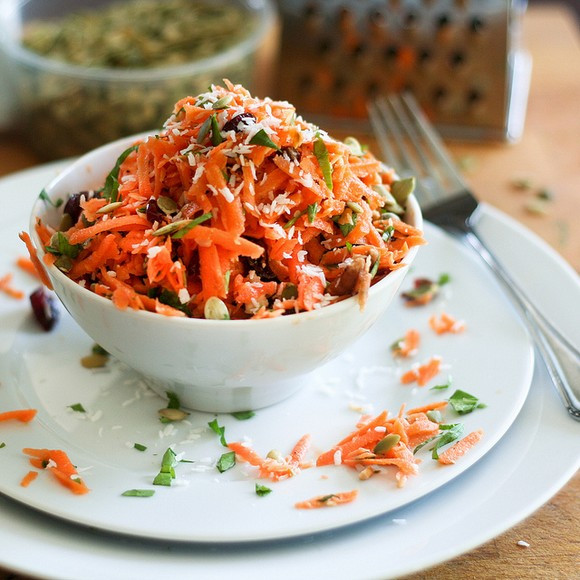 Carrot Raisin Salad
 15 Delicious Raisin Recipes for National Raisin Day