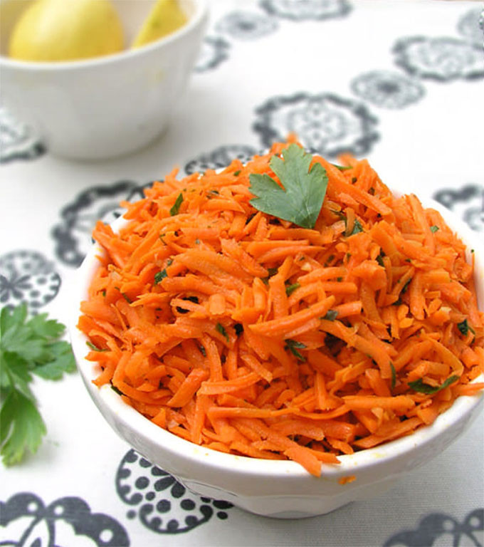 Carrot Salad Recipe
 Moroccan Raw Carrot Salad A great side dish in 15 minutes