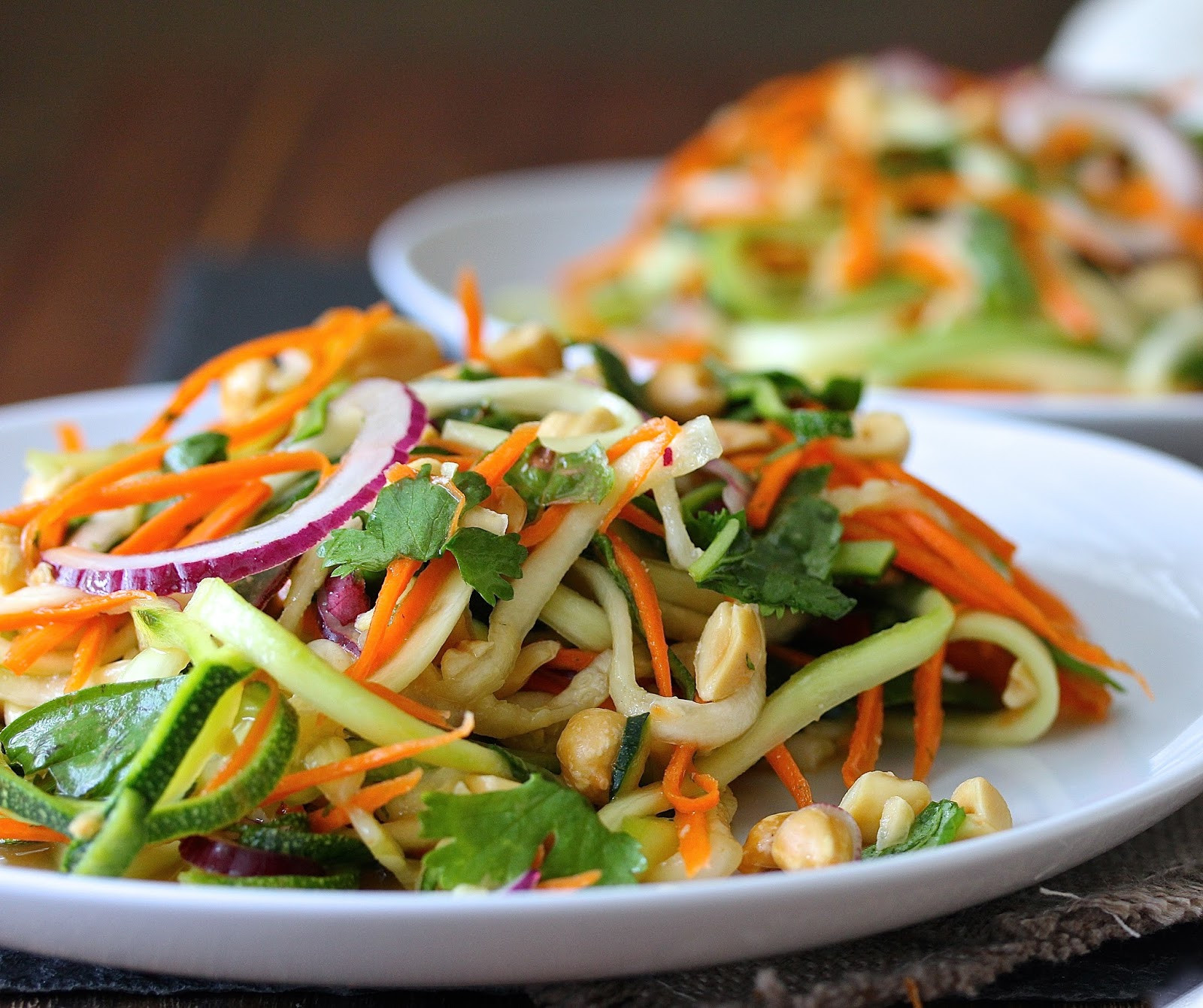 Carrot Salad Recipe
 Vietnamese Zucchini and Carrot Salad with Peanuts