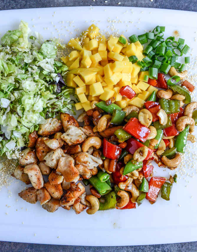 Cashew Chicken Salad
 Chopped Cashew Chicken Salad