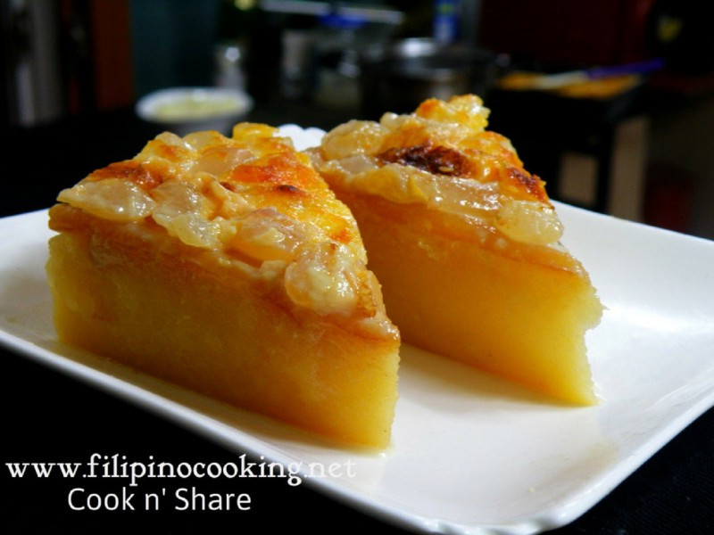 Cassava Cake Recipe
 Cassava Cake