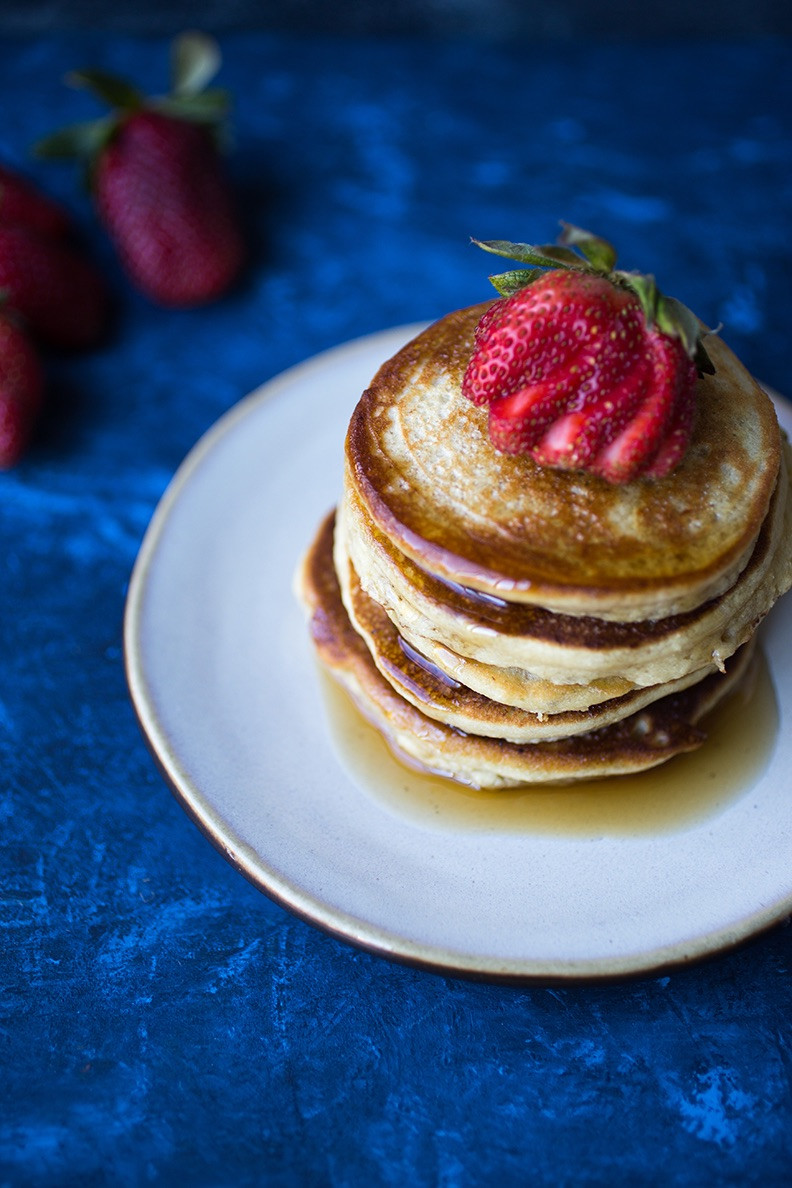 Cassava Flour Pancakes
 Fluffy Cassava and Almond Flour Pancakes