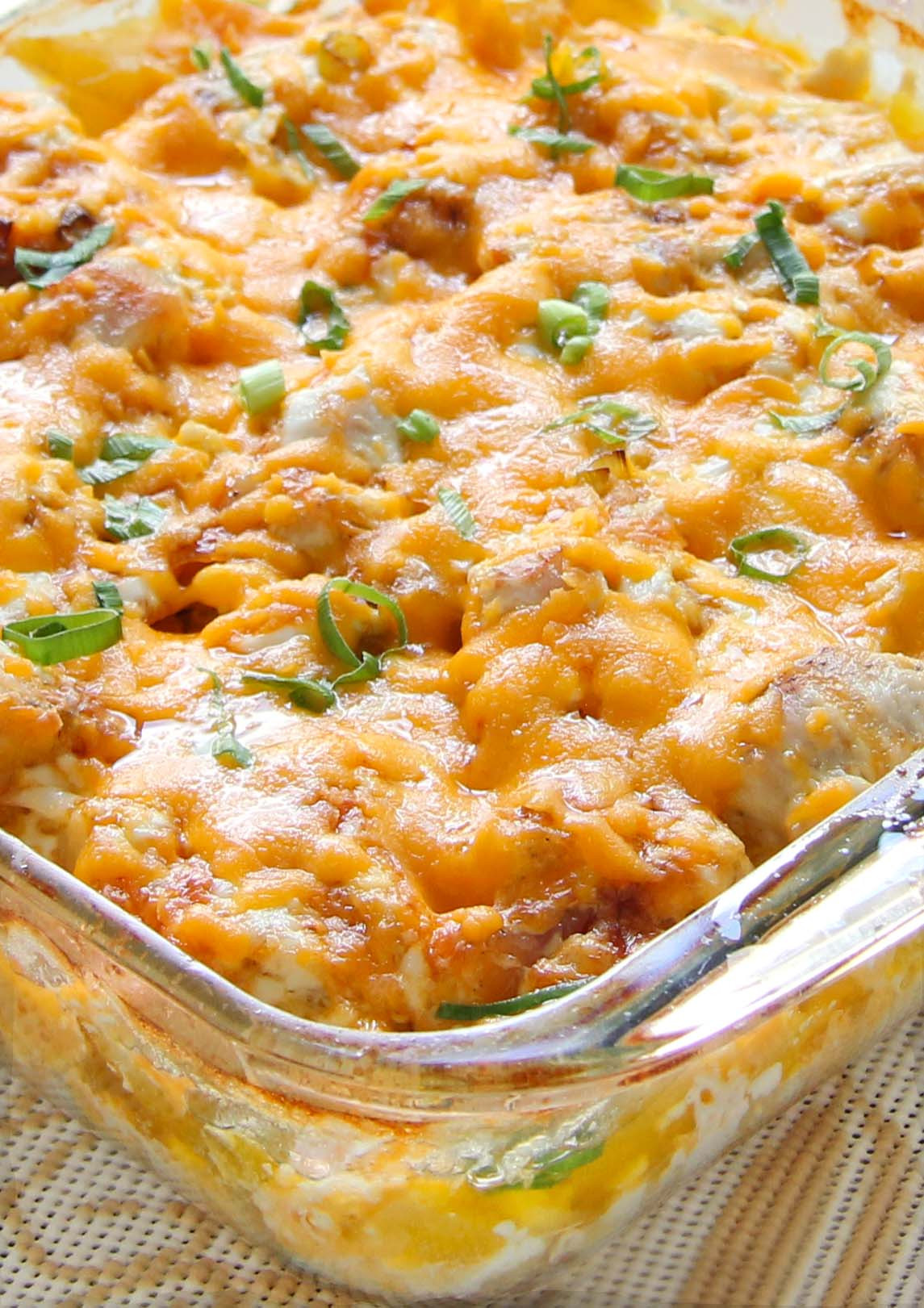 Casserole Recipes With Chicken
 Loaded Baked Chicken Potato Casserole Cakescottage