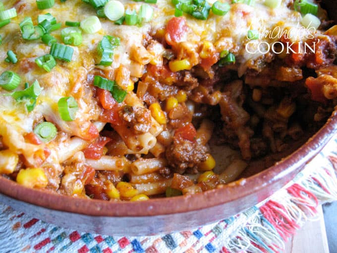 Casserole With Ground Beef
 southwestern casserole ground beef