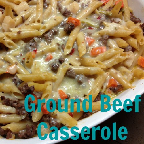 Casserole With Ground Beef
 easy ground beef recipes with pasta