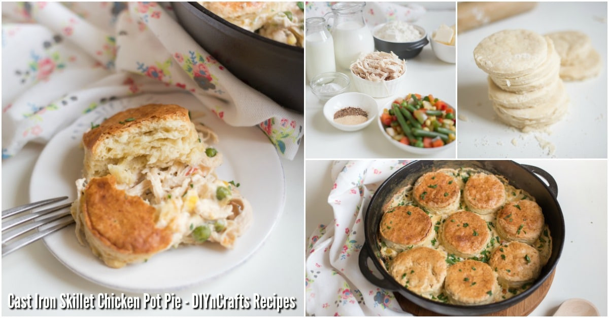 Cast Iron Chicken Pot Pie
 Easy And Delicious – Cast Iron Skillet Chicken Pot Pie Is