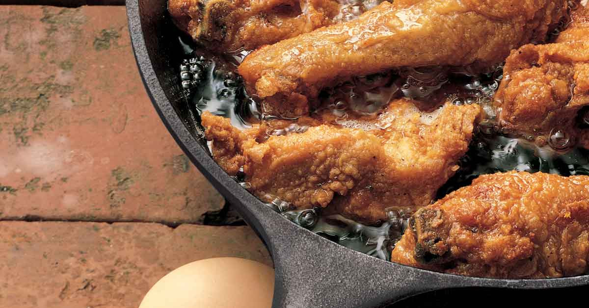 Cast Iron Fried Chicken
 Lodge Cast Iron