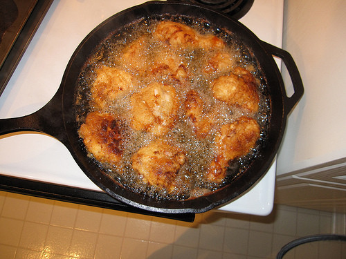 Cast Iron Fried Chicken
 Cast Iron Skillets D’s Year Long Wait and a Video She