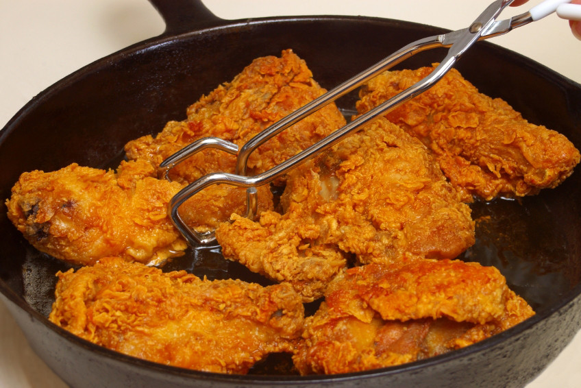 Cast Iron Fried Chicken
 This is the Best Clucking Fried Chicken in Las Vegas