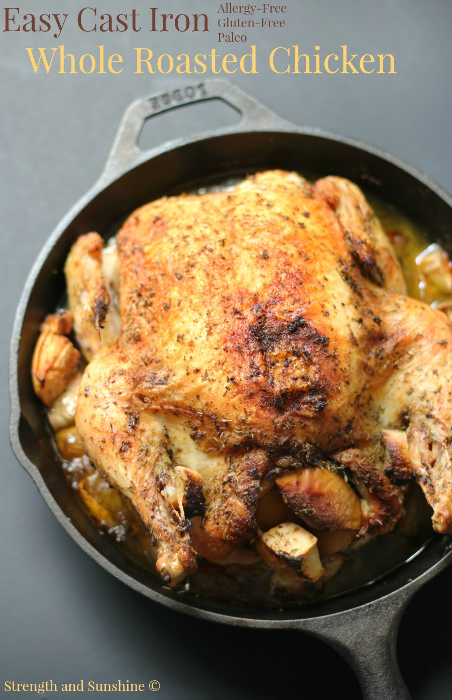 Cast Iron Whole Chicken
 Whole Roasted Chicken Archives Strength and Sunshine