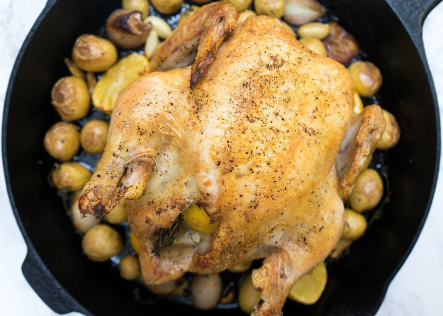 Cast Iron Whole Chicken
 Cast Iron Ghee Roasted Whole Chicken – IVGreenhouse