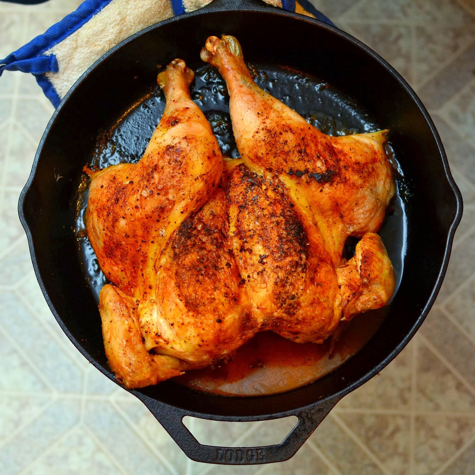 Cast Iron Whole Chicken
 Cast Iron Roasted Butterflied Chicken Dad Cooks Dinner