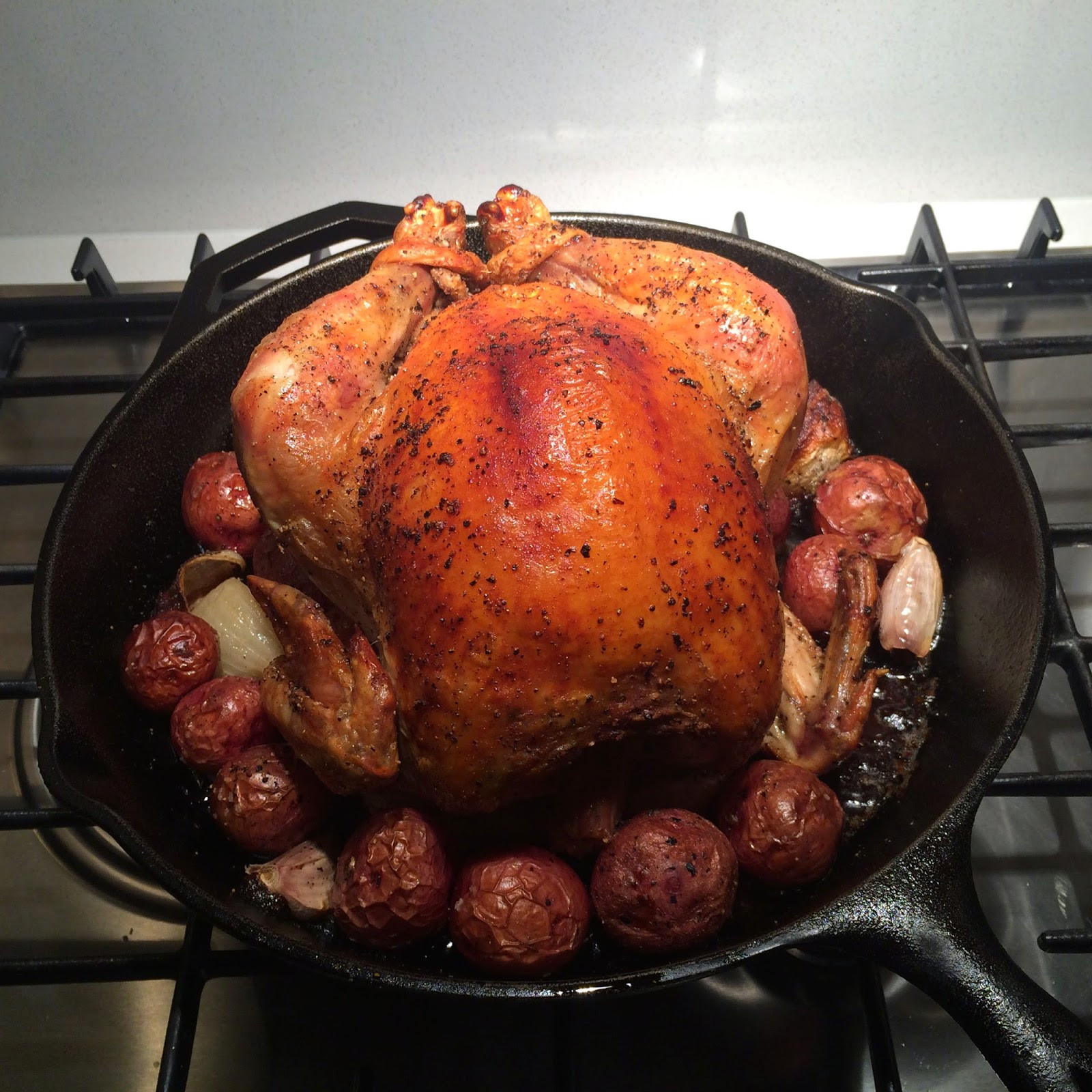 Cast Iron Whole Chicken
 Escaping the Rat Race Cast Iron Skillet Roast Chicken