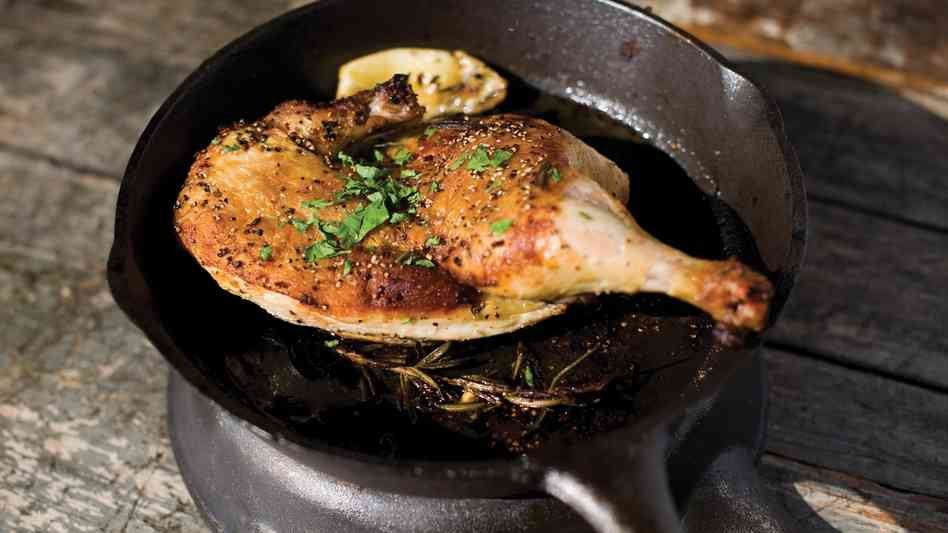 Cast Iron Whole Chicken
 Prepare To Get Hot And Heavy With This Chicken Recipe NPR