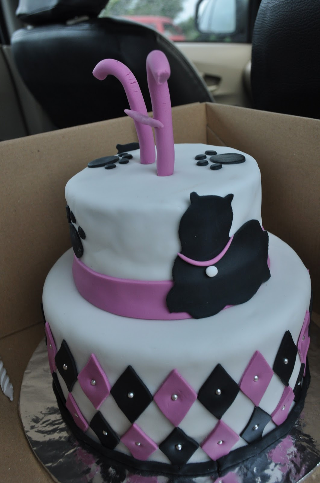 Cat Birthday Cake
 momatoye Cat Themed Birthday Cake Hesty Tonkih