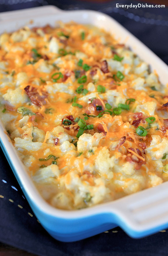 Cauliflower Casserole Recipes
 loaded cauliflower casserole