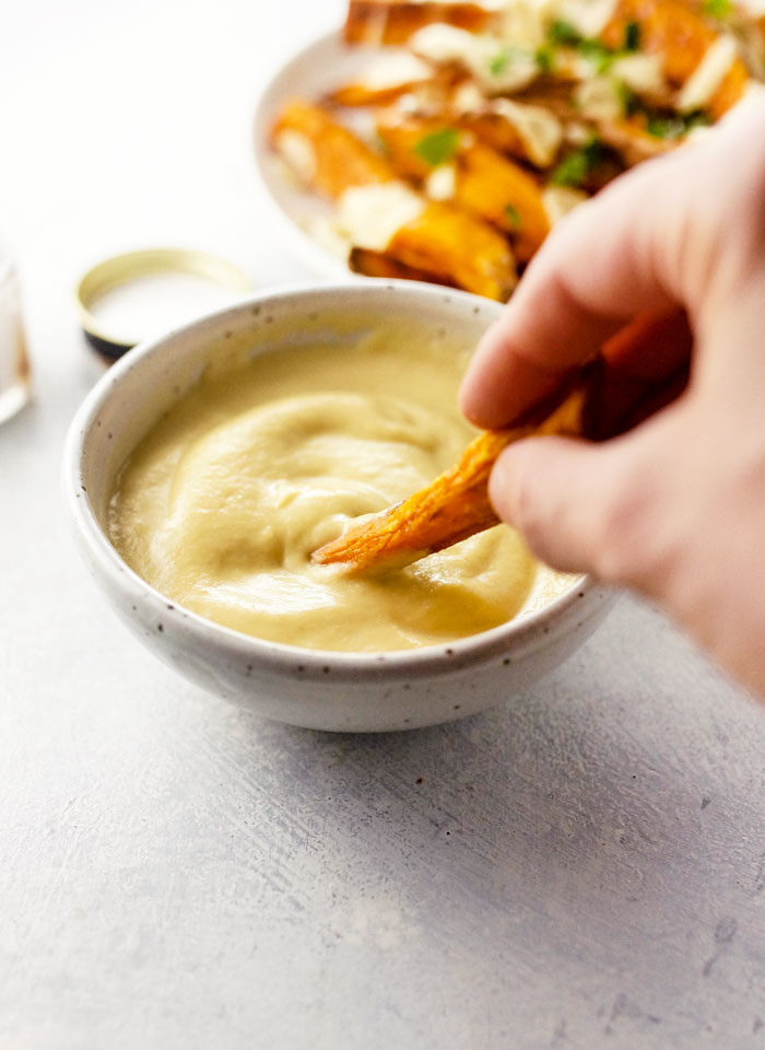 Cauliflower Cheese Sauce
 Dairy Free Roasted Cauliflower "Cheese" Sauce