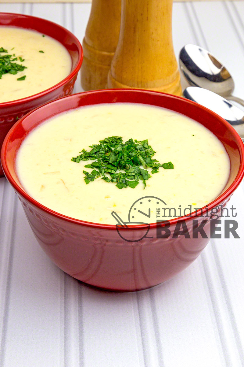 Cauliflower Cheese Soup
 Cream of Cauliflower Cheese Soup The Midnight Baker