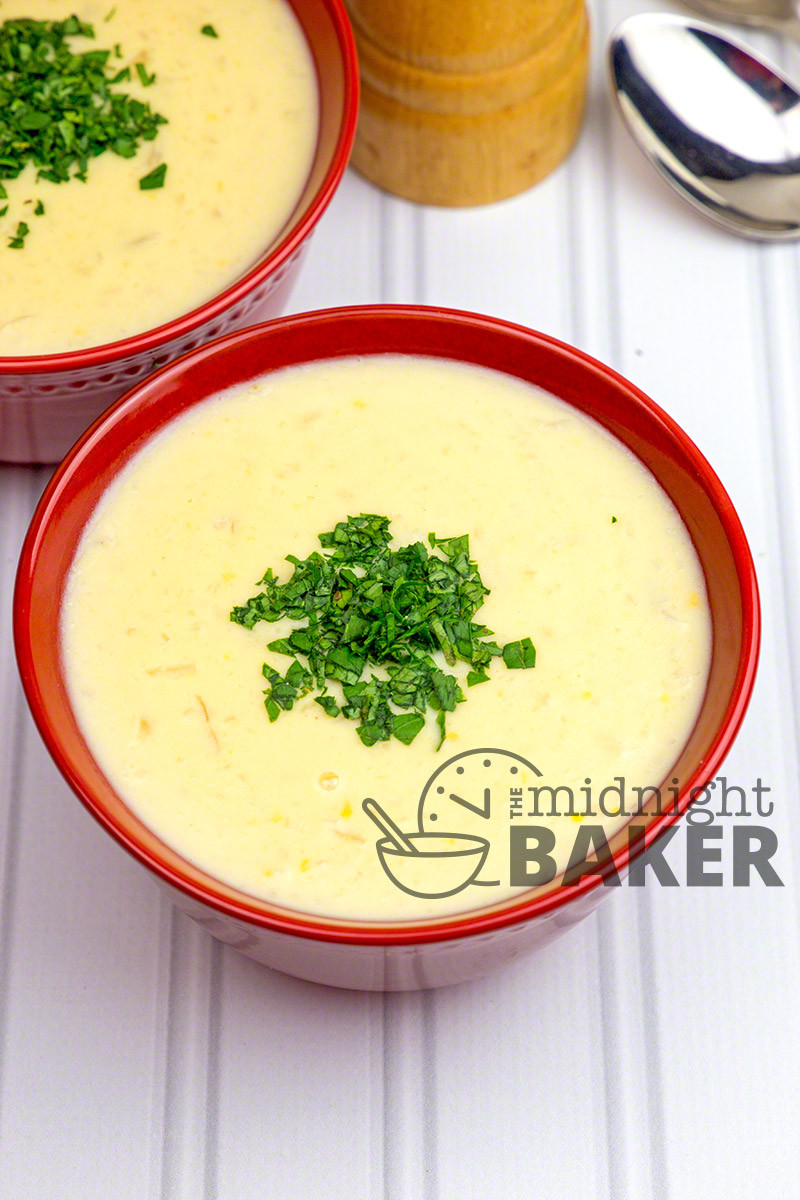 Cauliflower Cheese Soup
 Cream of Cauliflower Cheese Soup The Midnight Baker