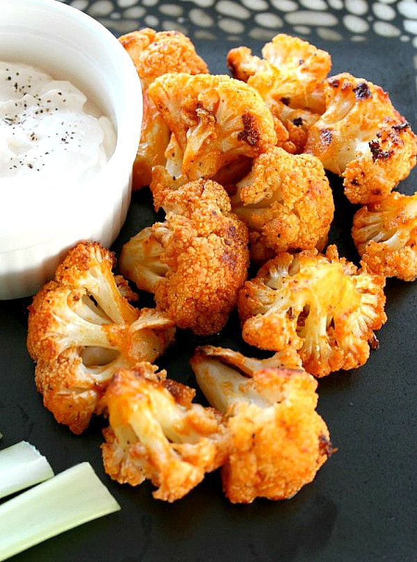 Cauliflower Chicken Wings
 Cauliflower Buffalo Bites – Good Dinner Mom