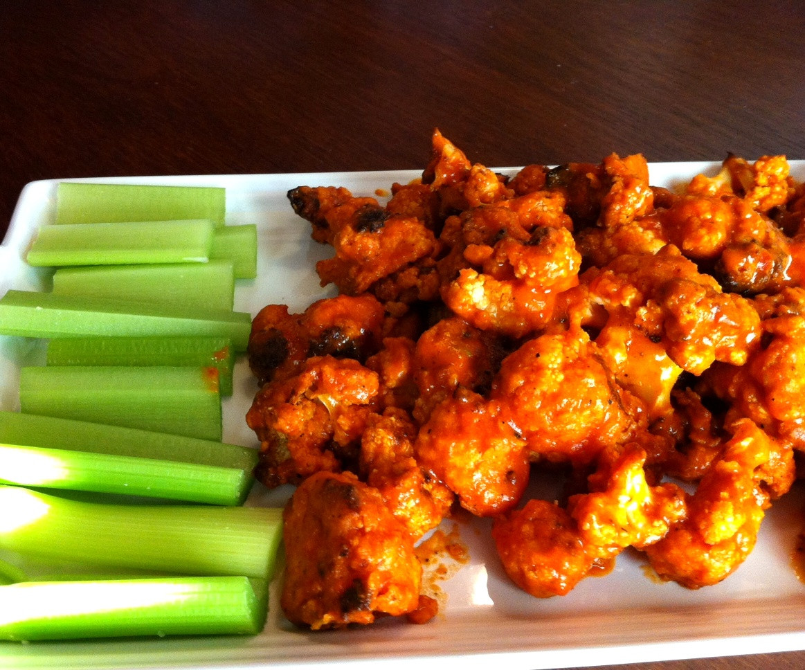 Cauliflower Chicken Wings
 Evolve Vegan Cauliflower Wings Revisited