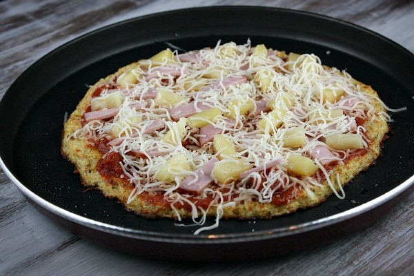 Cauliflower Crust Pizza Recipe
 Cauliflower Pizza Crust Hawaiian Style Do any style