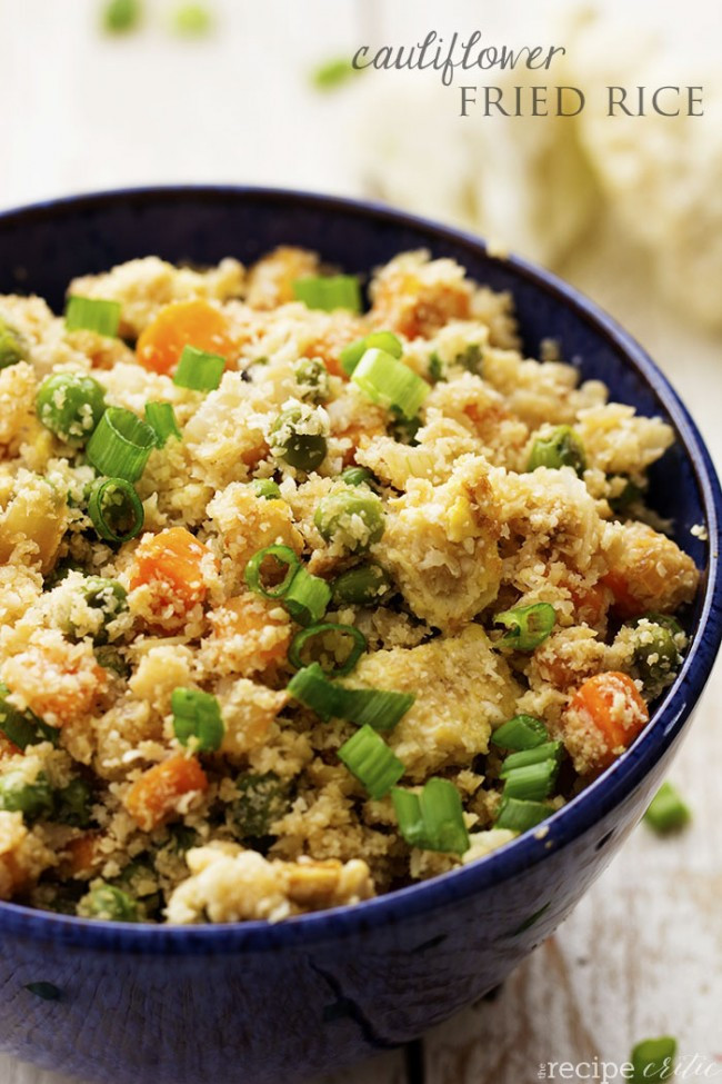 Cauliflower Fried Rice
 2 Week Paleo Meal Plan That Will Help You Lose Weight Fast