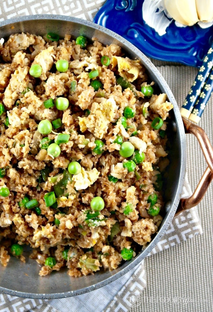 Cauliflower Fried Rice
 Easy Cauliflower Fried Rice