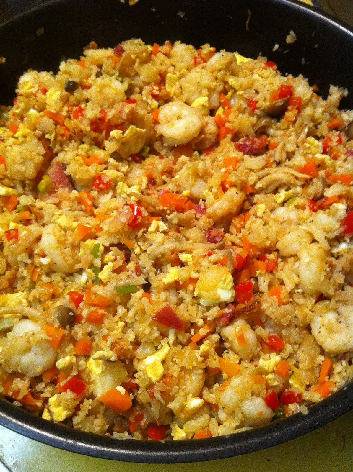 Cauliflower Fried Rice
 The Accidental Chef Cauliflower Fried Rice