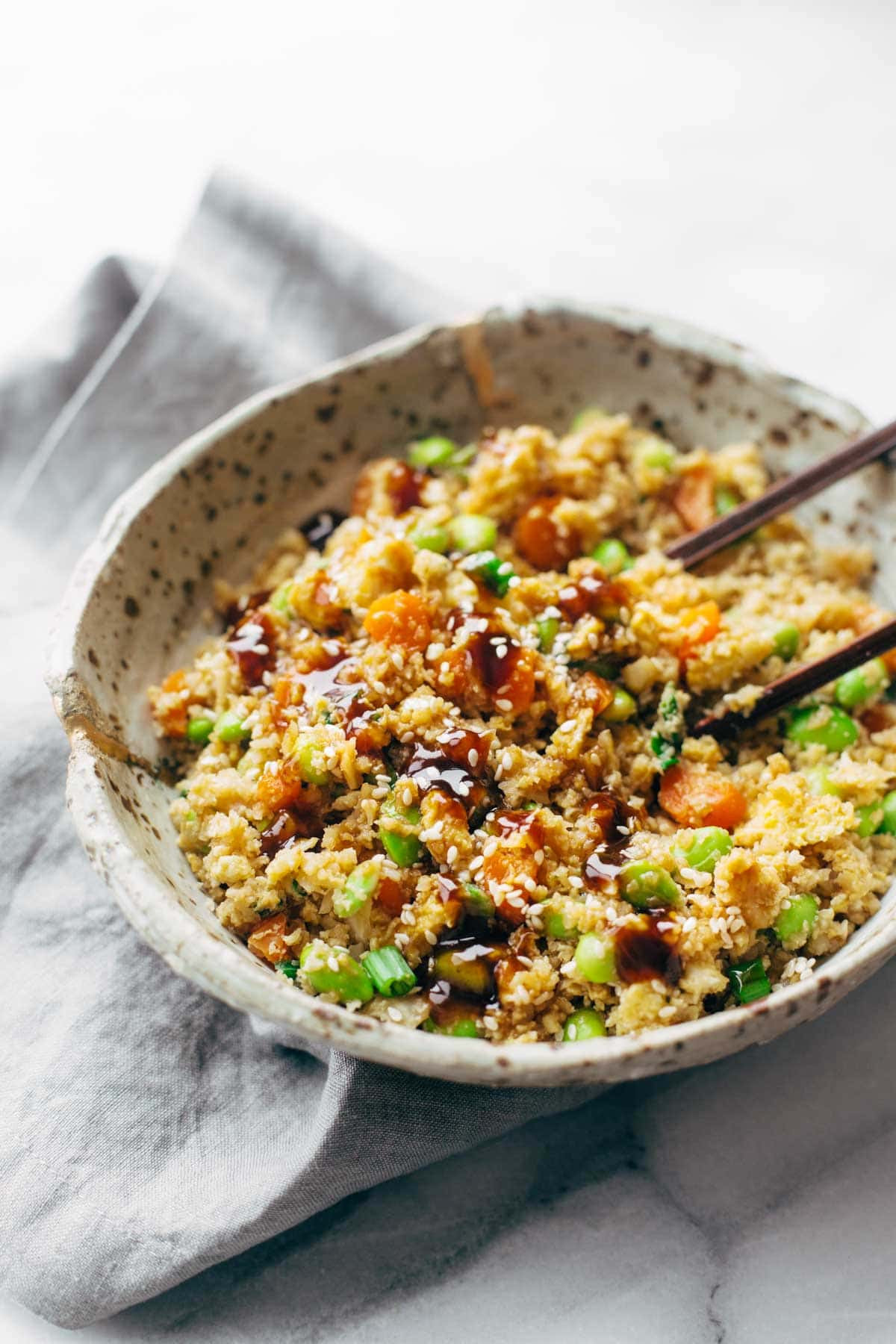 Cauliflower Fried Rice
 15 Minute Cauliflower Fried Rice Recipe Pinch of Yum