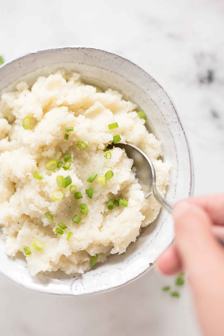 Cauliflower Mashed Potato
 Cauliflower Mashed Potatoes Recipe • A Sweet Pea Chef