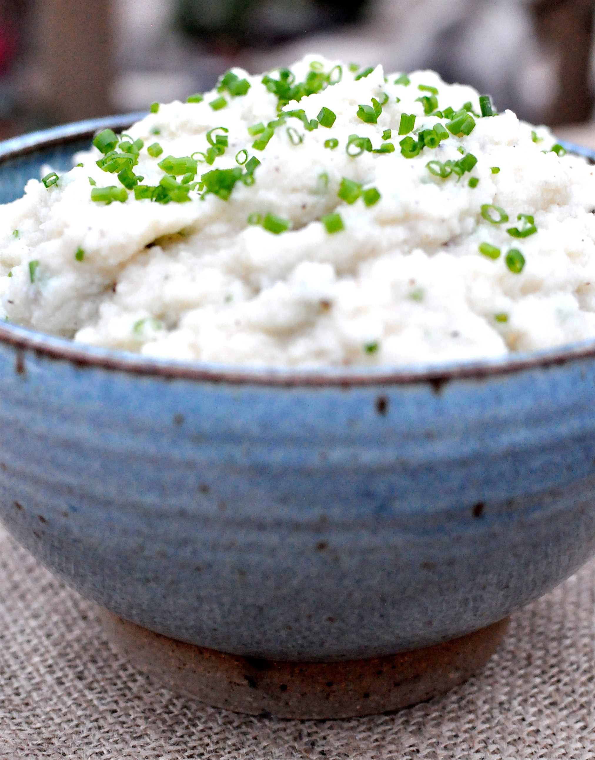 Cauliflower Mashed Potato
 Paleo Cauliflower Mashed “Potatoes” Fed & Fit