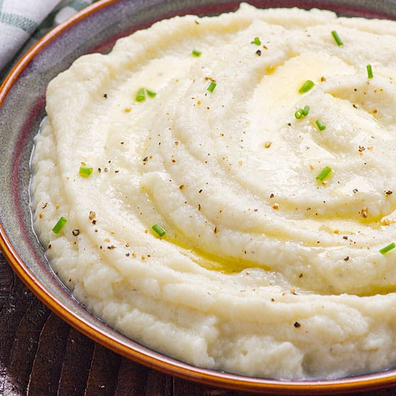 Cauliflower Mashed Potato
 Cauliflower Mashed Potatoes iFOODreal Healthy Family