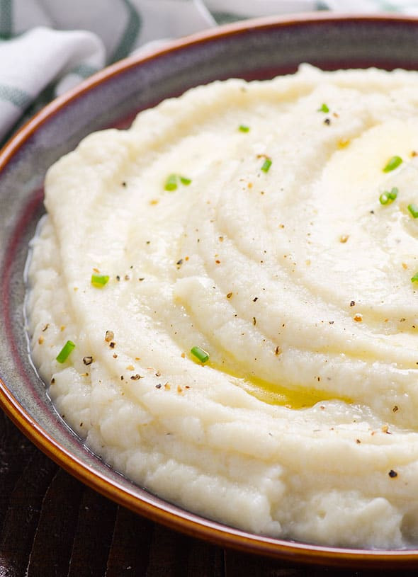 Cauliflower Mashed Potato
 Cauliflower Mashed Potatoes iFOODreal Healthy Family