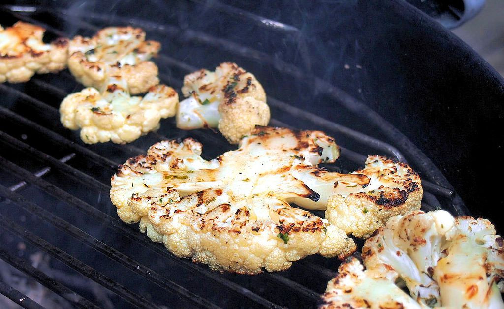 Cauliflower On The Grill
 Easy Grilled Cauliflower Steaks