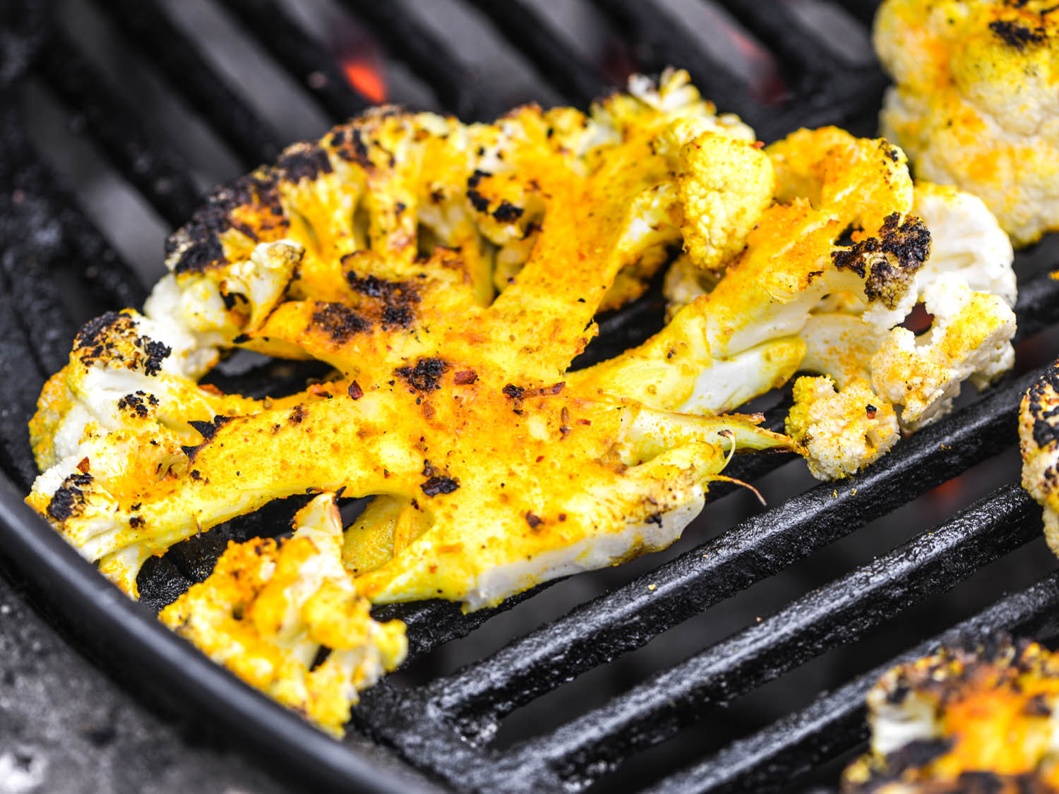 Cauliflower On The Grill
 Grilled Spiced Cauliflower Recipe