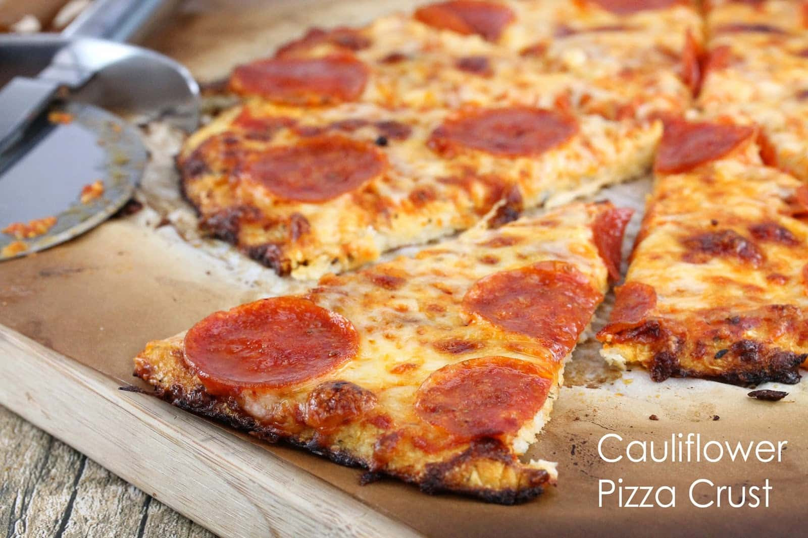 Cauliflower Pizza Crust
 Cauliflower Pizza Crust