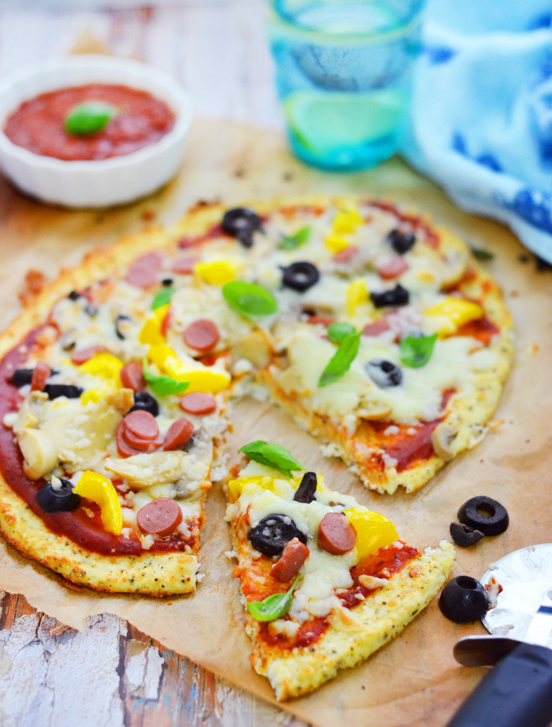 Cauliflower Pizza Crust
 Cauliflower pizza crust – Chef in disguise