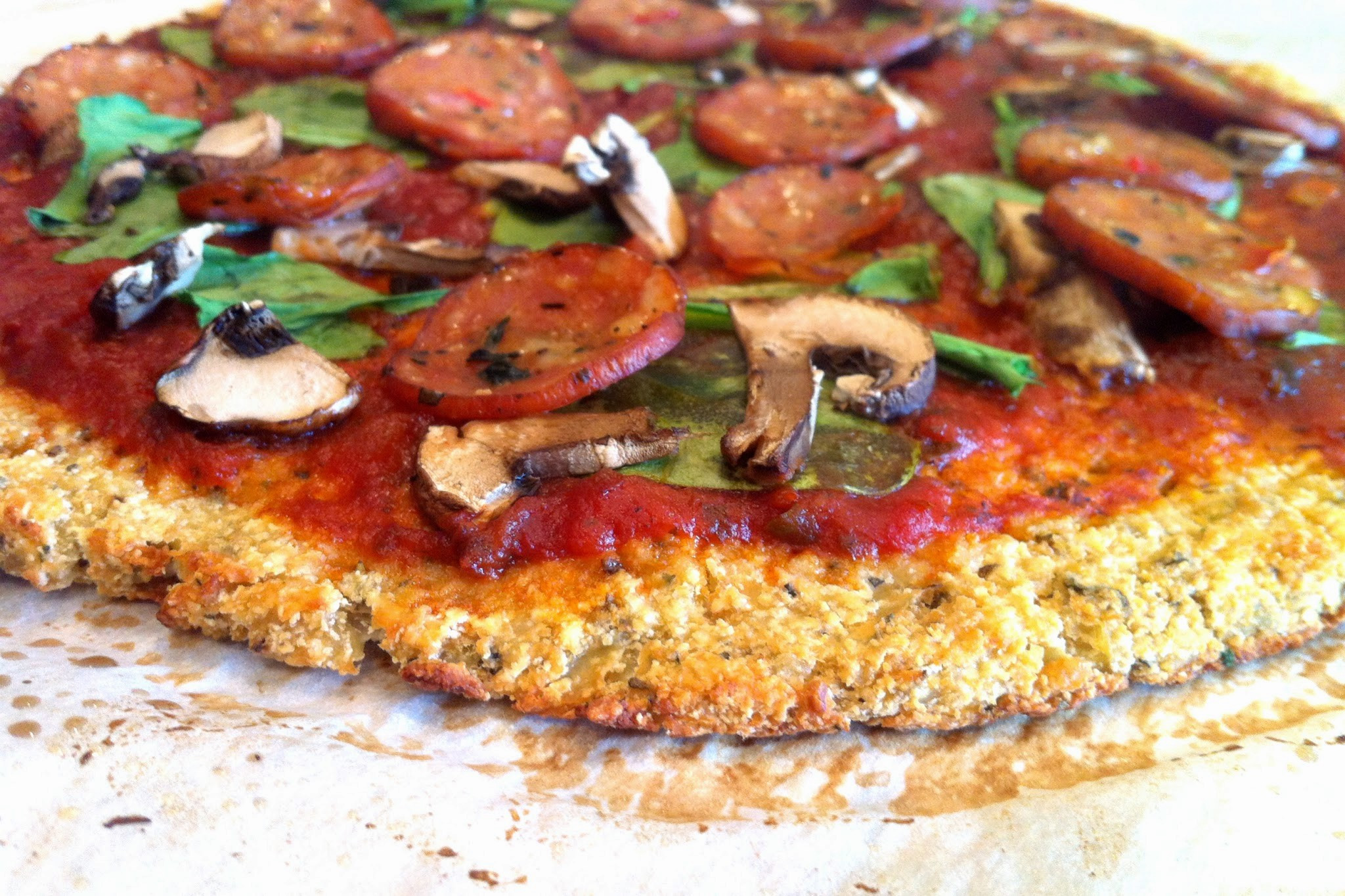 Cauliflower Pizza Crust
 Just Jessie B Cauliflower Pizza Crust Paleo